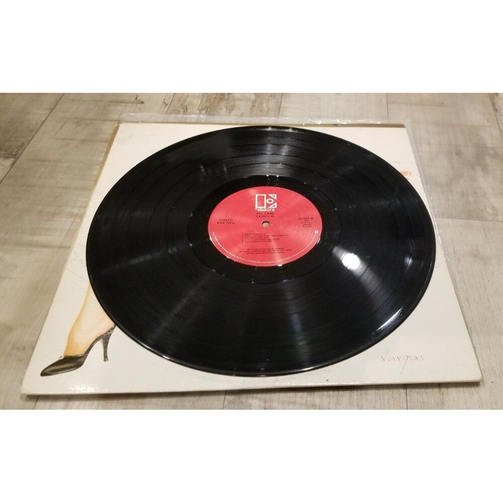 The Cars - Candy-O LP 1979 Elektra – 1st Press w/ Lyrics Sleeve "Let's Go" - Picture 5 of 8